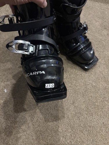Scarpa telemark ski boots - t4,